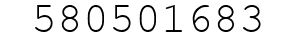 Number 580501683.