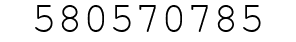 Number 580570785.