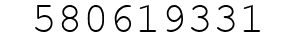 Number 580619331.