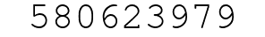 Number 580623979.