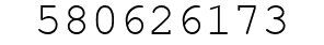 Number 580626173.