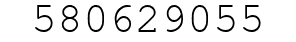 Number 580629055.