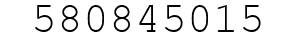 Number 580845015.