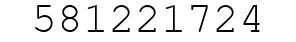 Number 581221724.