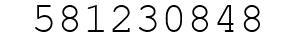 Number 581230848.