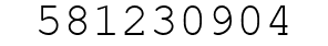 Number 581230904.