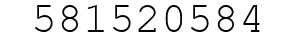 Number 581520584.