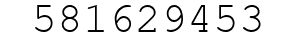 Number 581629453.