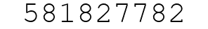 Number 581827782.