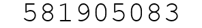 Number 581905083.