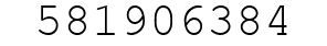 Number 581906384.