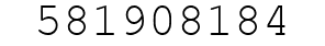 Number 581908184.