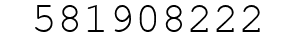 Number 581908222.