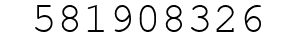 Number 581908326.