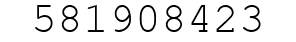Number 581908423.