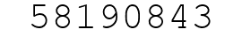 Number 58190843.