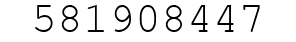 Number 581908447.