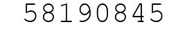 Number 58190845.
