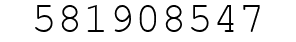 Number 581908547.