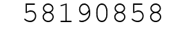 Number 58190858.