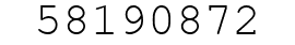 Number 58190872.