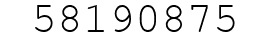 Number 58190875.