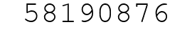 Number 58190876.