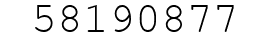 Number 58190877.