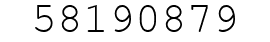 Number 58190879.