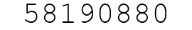 Number 58190880.