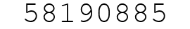 Number 58190885.