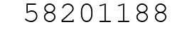 Number 58201188.