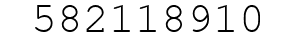 Number 582118910.