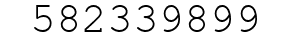 Number 582339899.