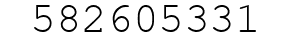 Number 582605331.