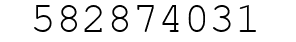 Number 582874031.
