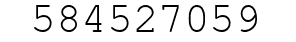 Number 584527059.