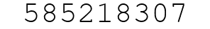Number 585218307.