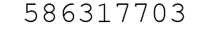 Number 586317703.