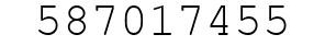 Number 587017455.