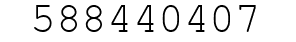 Number 588440407.