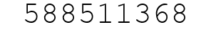 Number 588511368.