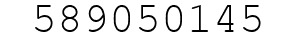 Number 589050145.