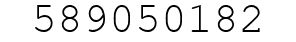 Number 589050182.
