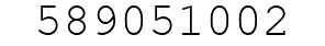 Number 589051002.