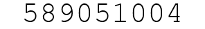 Number 589051004.