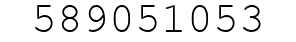 Number 589051053.