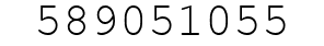 Number 589051055.