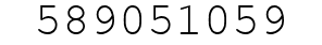 Number 589051059.