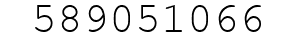 Number 589051066.